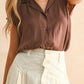 Sleeveless Button Up | Bean