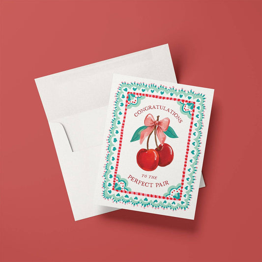 Cherries Congrats Card