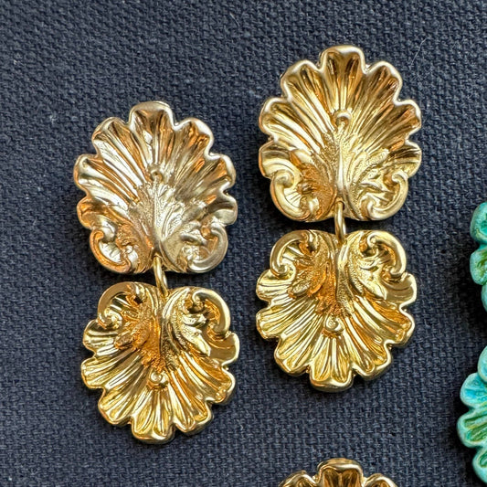 Gold Okeanis Earrings