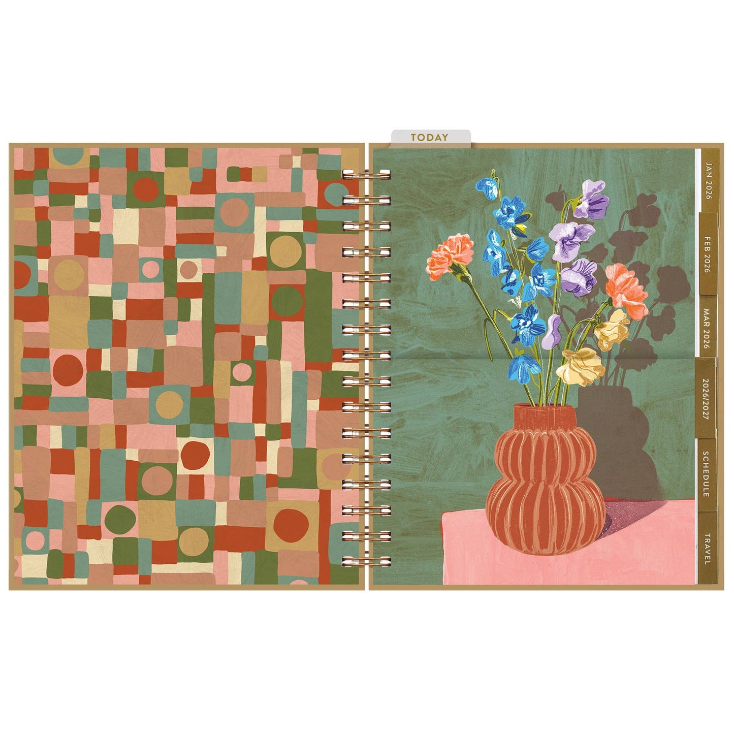 2026 Sweet Days Vase 12 Month Planner