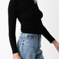Longline Baby Tee | Black