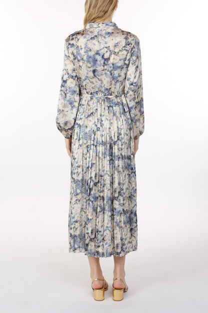 Saltwater Abstract Midi Dress