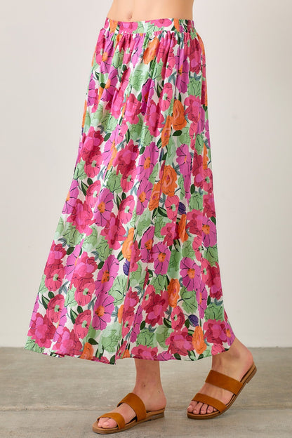 In Full Swing Midi Skirt