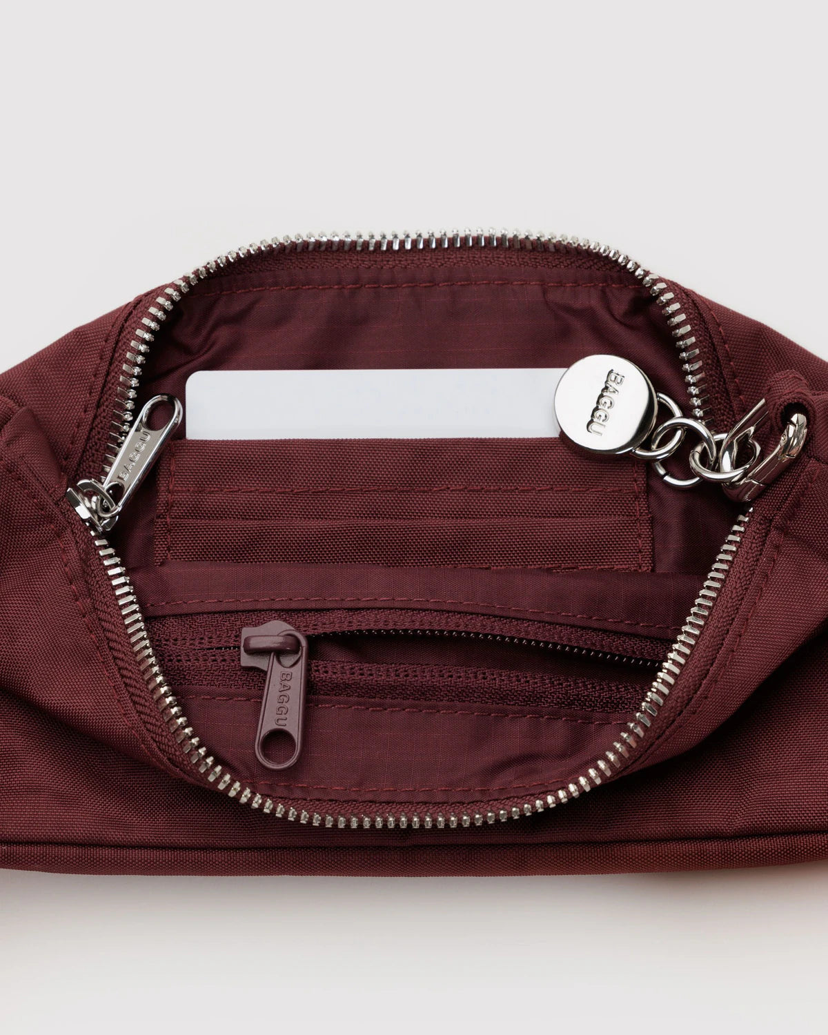 Nylon Pochette | Mahogany