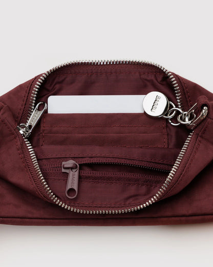 Nylon Pochette | Mahogany