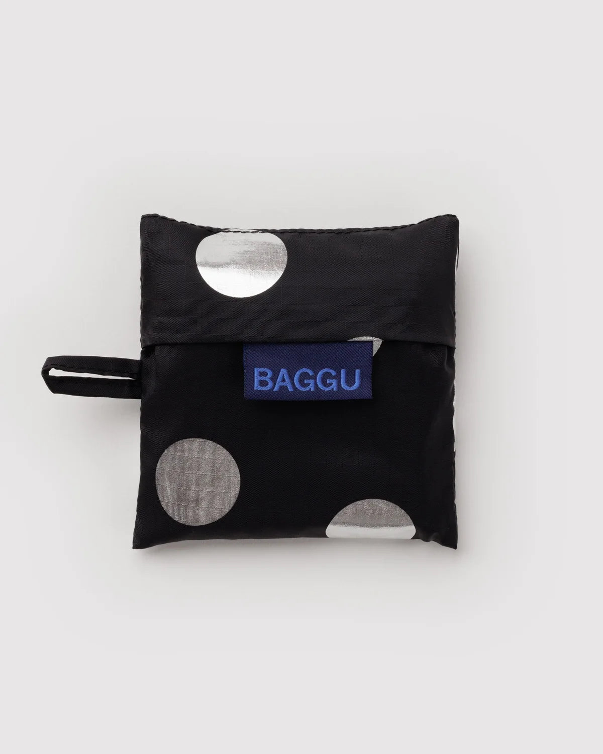 Baby BAGGU | Silver Metallic Polka Dot