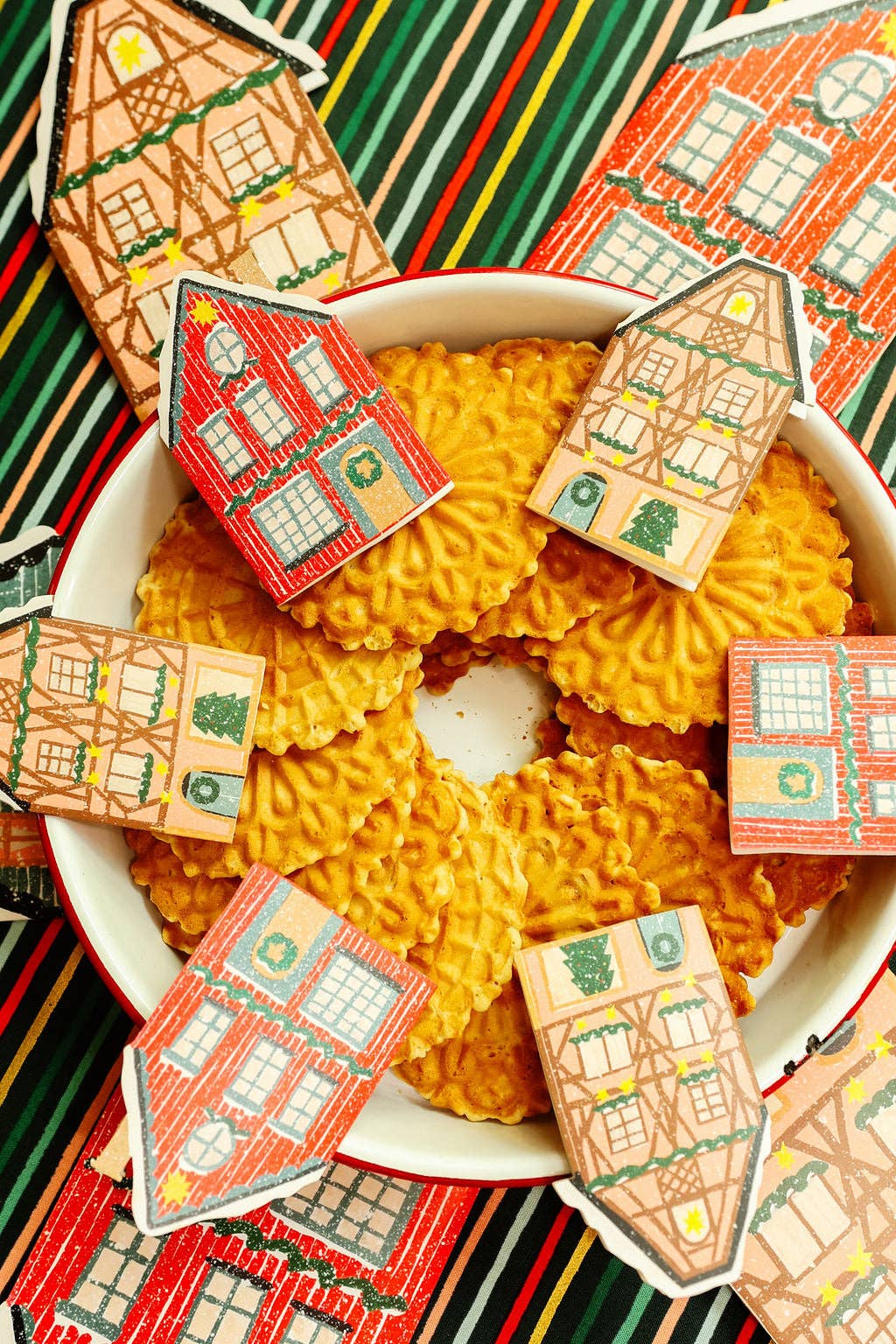 Red Cottage Mini Cards | Box of 6