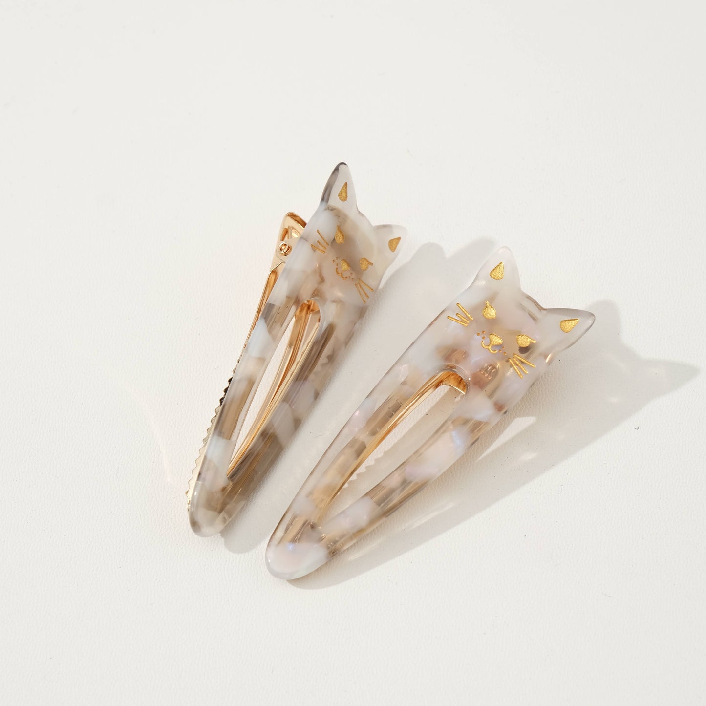 Cat Face Hair Clip | Set of 2