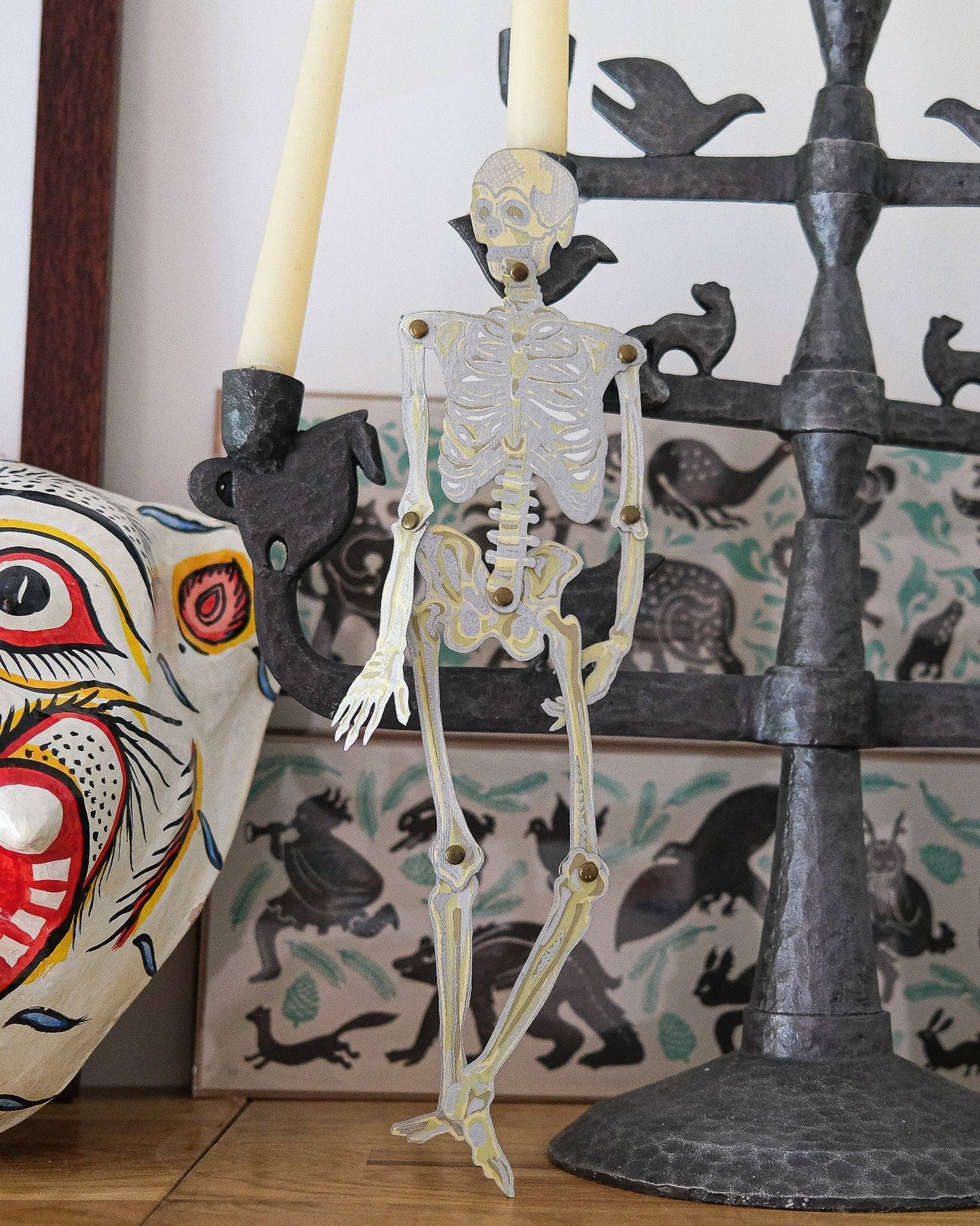 Paper Ornaments | Dancing Skeletons