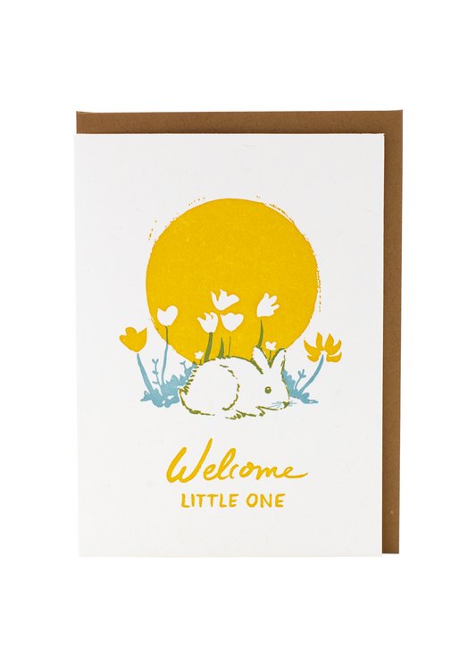 Little Bunny Baby Card
