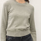 Favorite Basic Sweater | Heather Grey