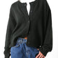 Caught A Vibe Button Up Cardigan | Green
