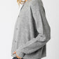 Caught A Vibe Button Up Cardigan | Grey
