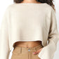 Brette Crop Sweater | Dune