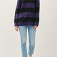 Black + Blue Stripe Sweater