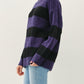 Black + Blue Stripe Sweater