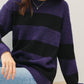 Black + Blue Stripe Sweater