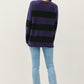 Black + Blue Stripe Sweater