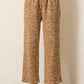 Floral Tapestry Pants | Camel