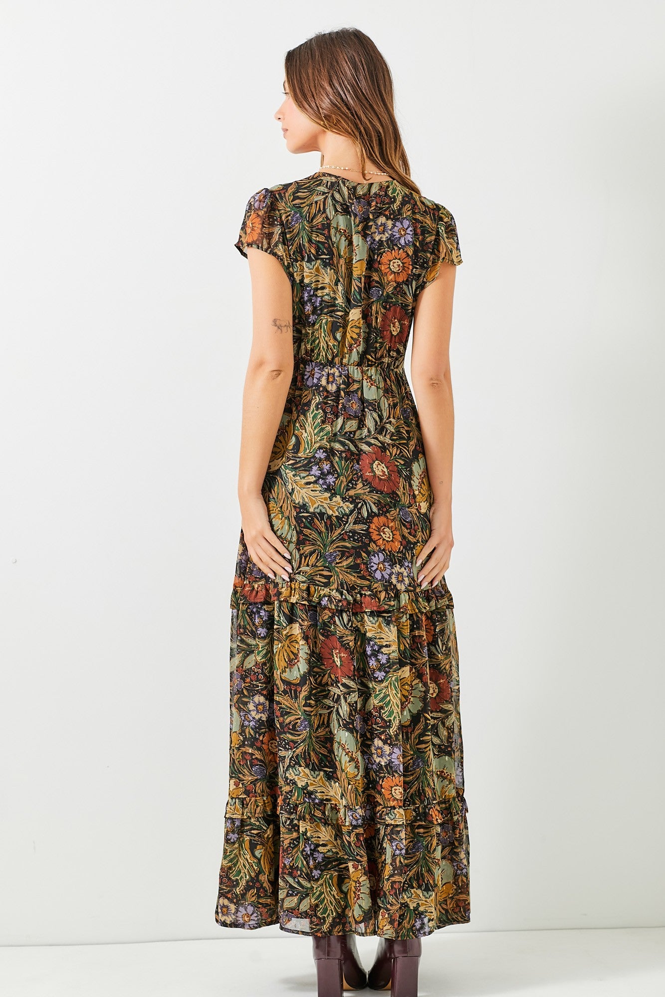 Sally Floral Maxi Dress