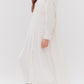 Pearly White Shirt Dress