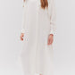 Pearly White Shirt Dress