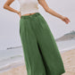 Washed Green Palazzo Pants