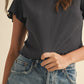 Shrunken Tee | Charcoal