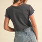 Shrunken Tee | Charcoal