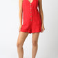Pomodoro Linen Romper