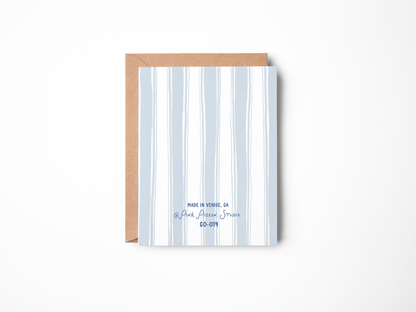 Welcome Home Plaque Card