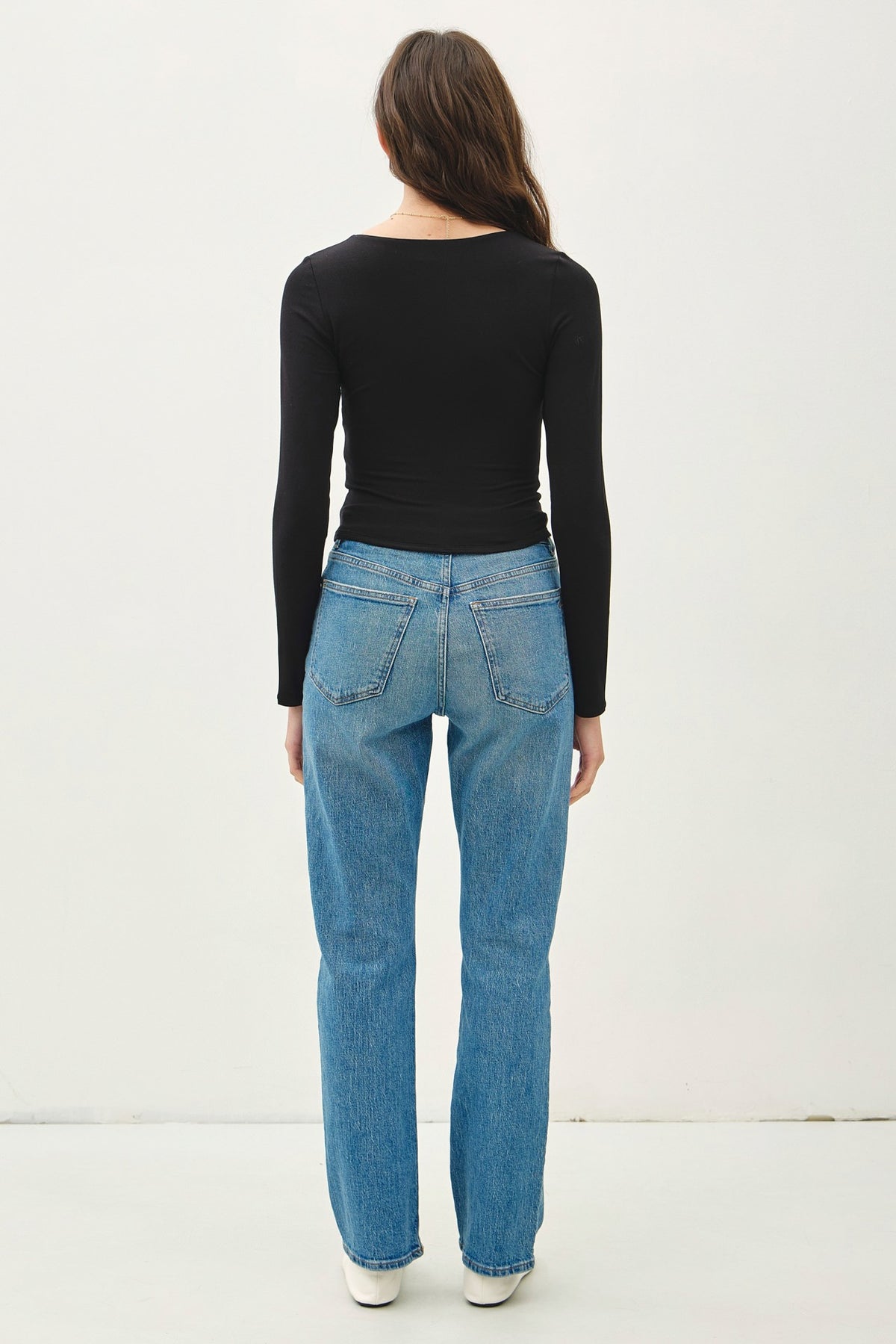So Soft Basic Top | Black