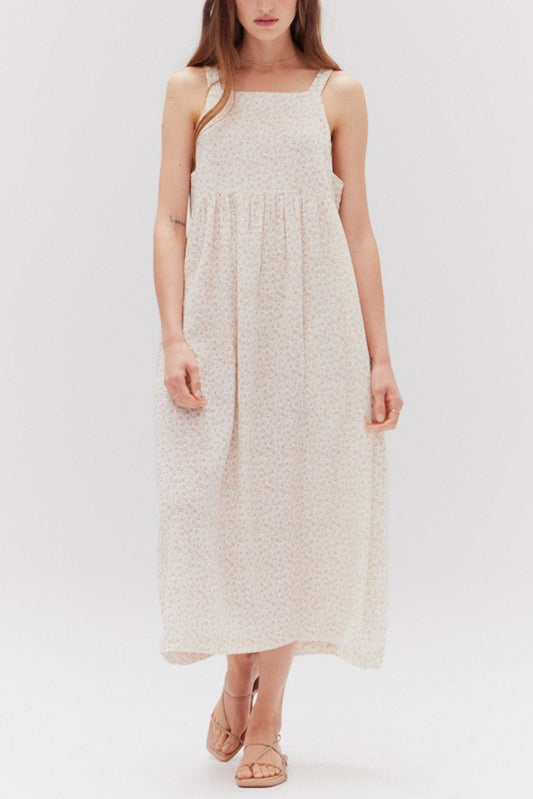 Willow Midi Dress | Ditsy Shadow