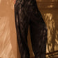 Pinstripe Linen Blend Trousers