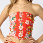 Floral Visions Tube Top
