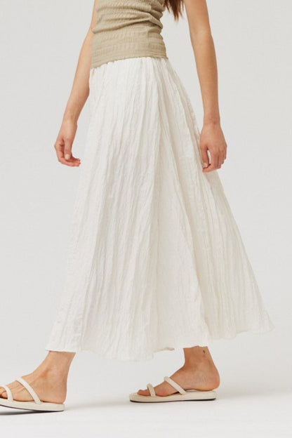 Opal Textured Midi Skirt