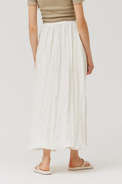 Opal Textured Midi Skirt