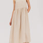 Drive Me Greige-y Midi Dress