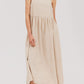 Drive Me Greige-y Midi Dress
