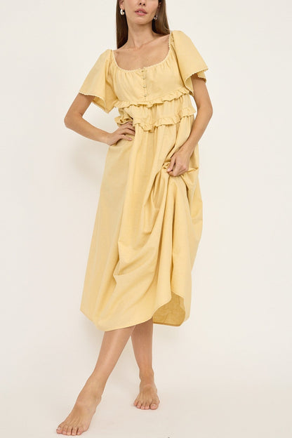 Sea La Vie Midi Dress | Sunshine