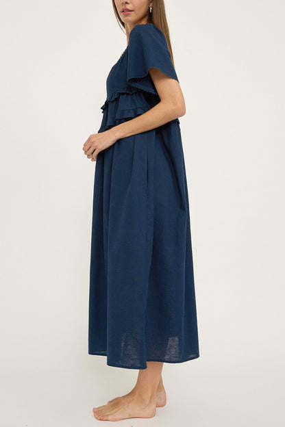 Sea La Vie Midi Dress | Navy