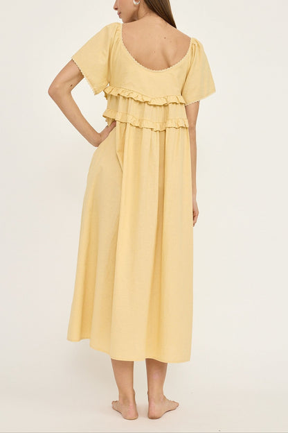 Sea La Vie Midi Dress | Sunshine