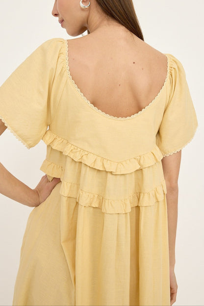 Sea La Vie Midi Dress | Sunshine