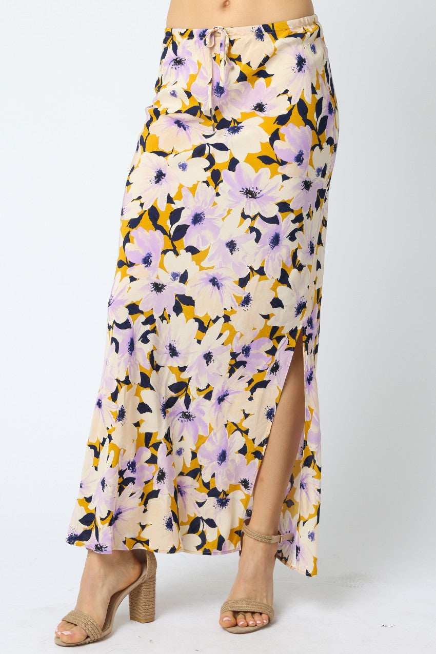 Tilly Floral Midi Skirt
