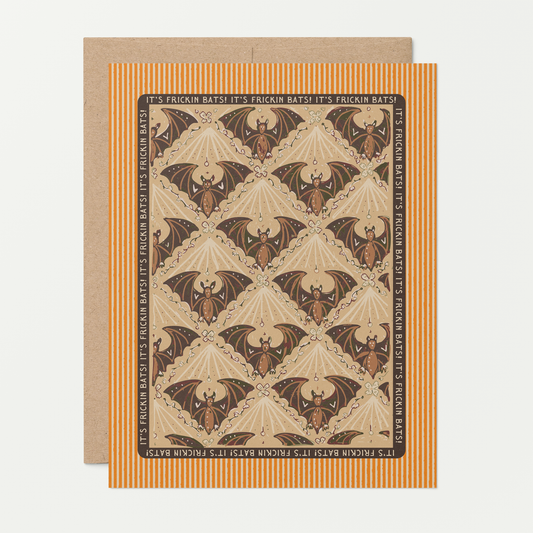 It's Frickin' Bats Art Card