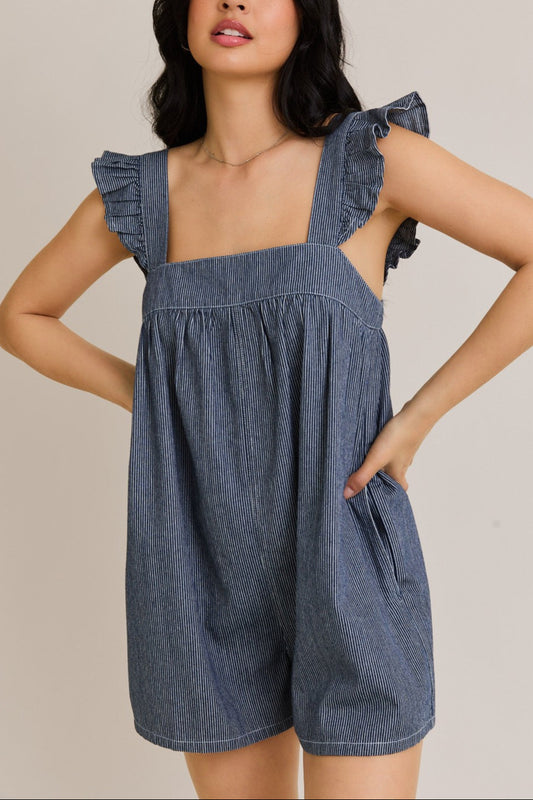 Out of The Blue Romper