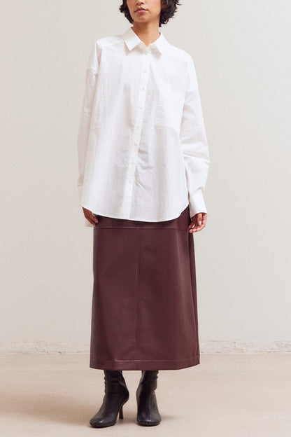Oversized Button Up | Off White