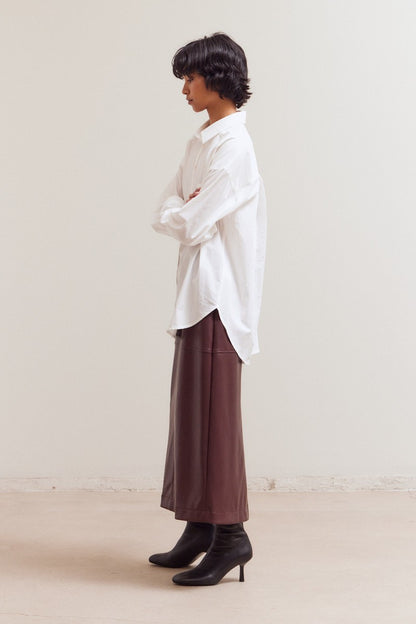 Oversized Button Up | Off White