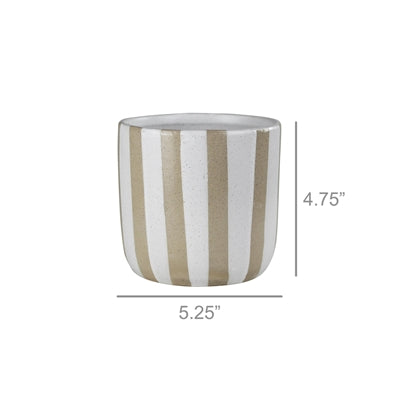 Cielo Cachepot | Stripes