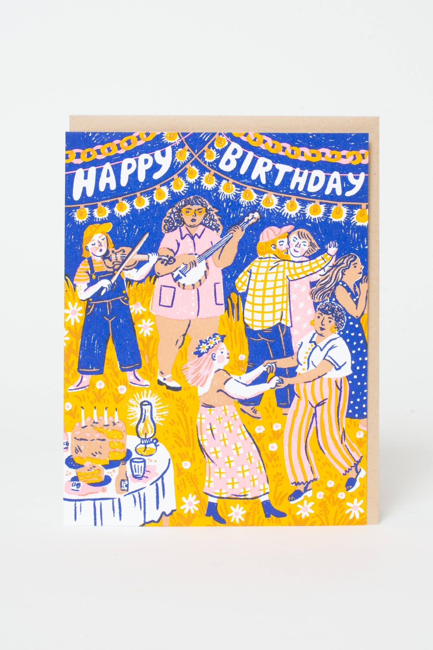 Birthday Barn Dance Greeting Card